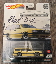 Load image into Gallery viewer, Hot Wheels Volvo 850 Estate wagons, Robert DIY signed, 6 different options