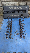 Load image into Gallery viewer, Valve set of 16 removed from a Volvo B234F engine.
