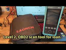 Load and play video in Gallery viewer, Tool for loan, Launch OBD2 scanner 8021
