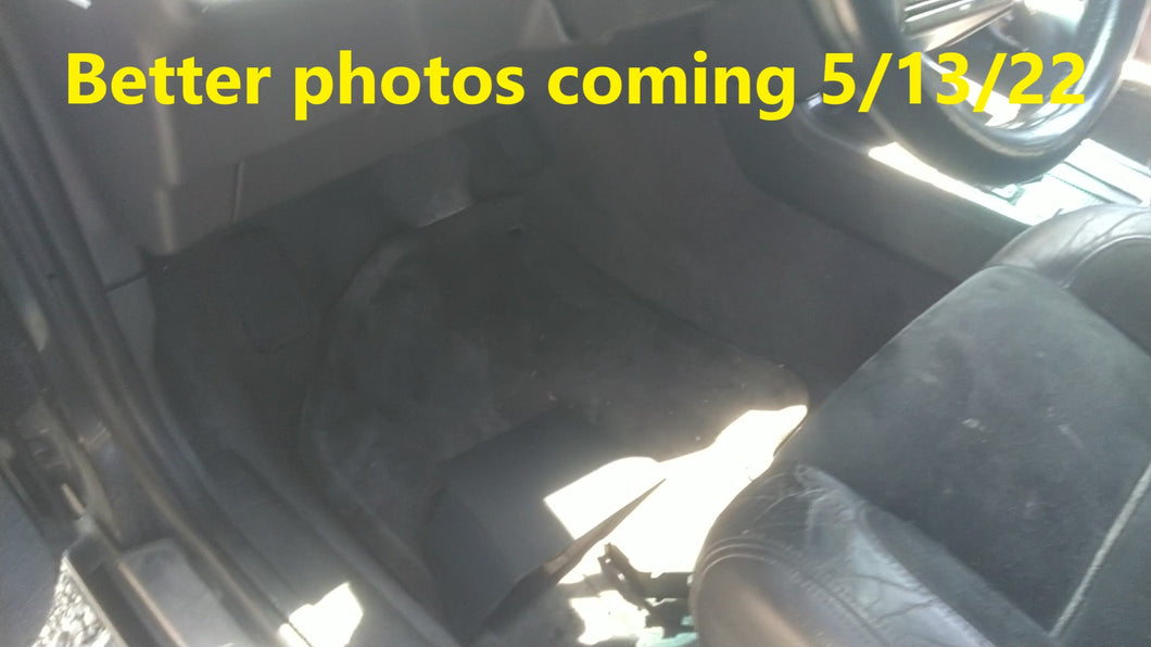 Floor mats, carpeted, fits Volvo 850, 850R or 850 T-5R, used