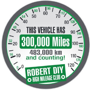 High mileage stickers – RobertDIY