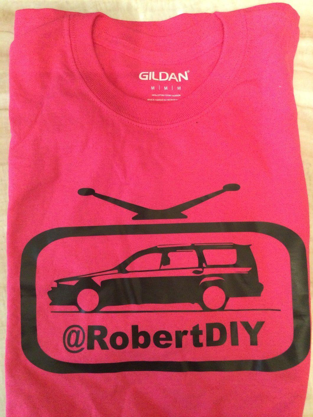 Special Release of RobertDIY T-Shirt 1st Release - Pink